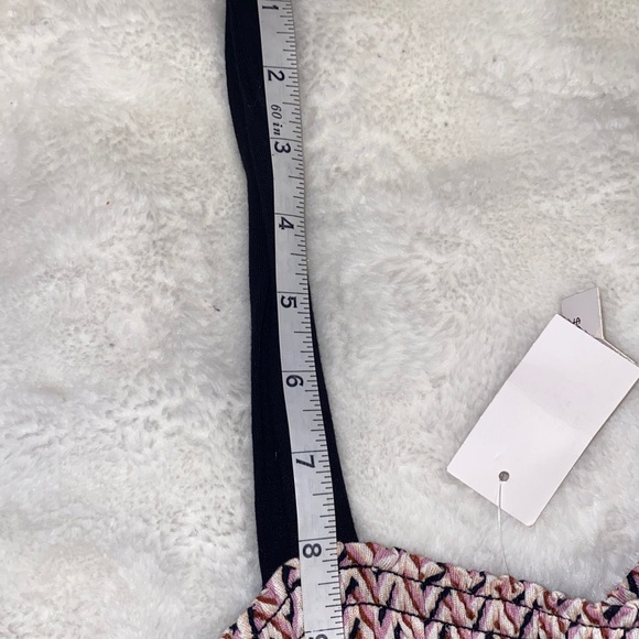 LOFT Pink and Black Chevron Dress with side pockets. Extremely comfy. - Picture 14 of 16